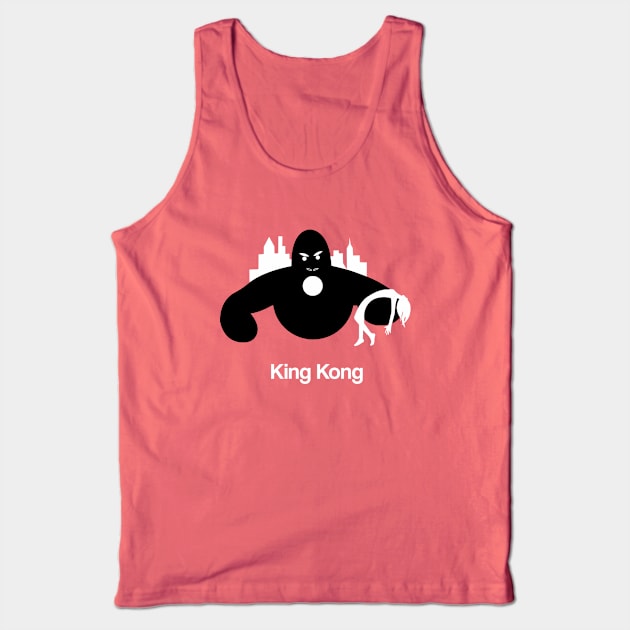 King Kong Movie Minimal Fan Art 1933 Tank Top by Rozbud